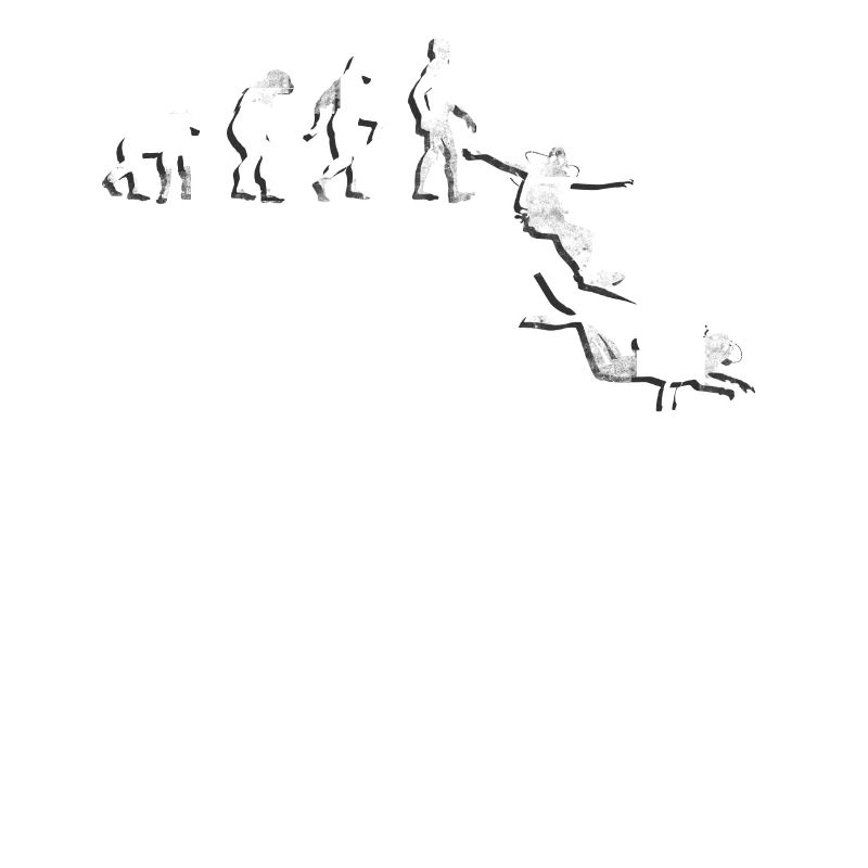Evolution Taucher tauchen