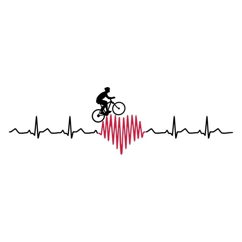 Biken im Herzen - 2C Farbwechsel