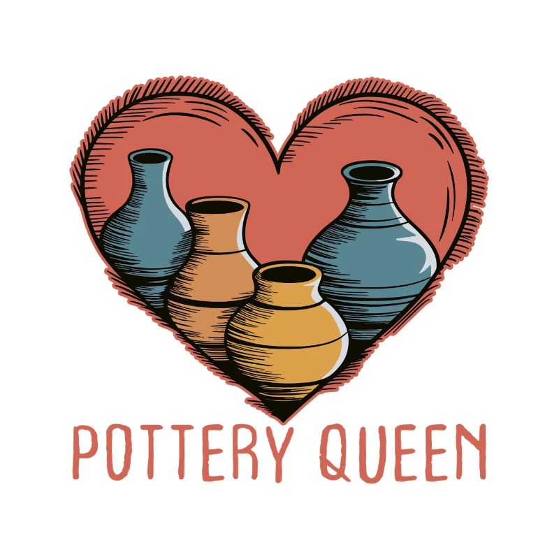 Pottery Queen Ceramic Lover Throwing clay tool