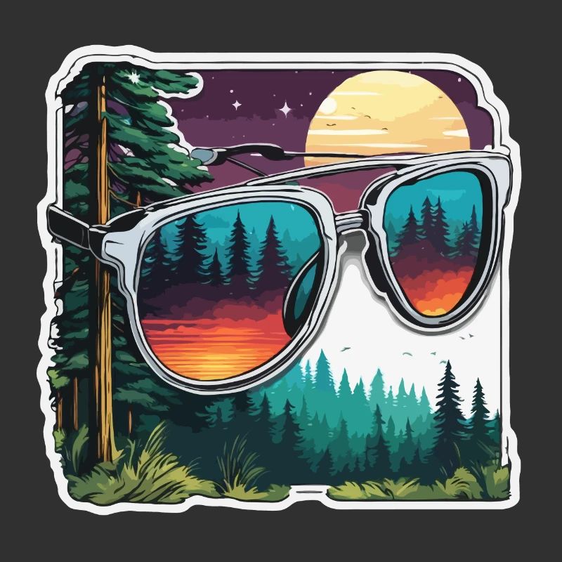 Lunettes de soleil / Reflection / Forest / Reflection