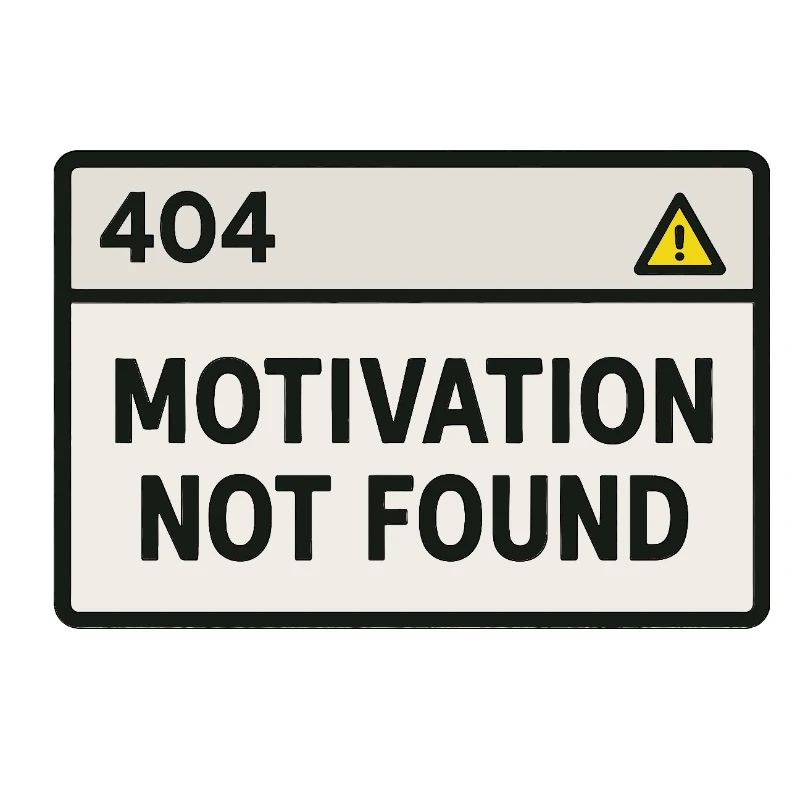 404 Motivation not found – Nerd-Design