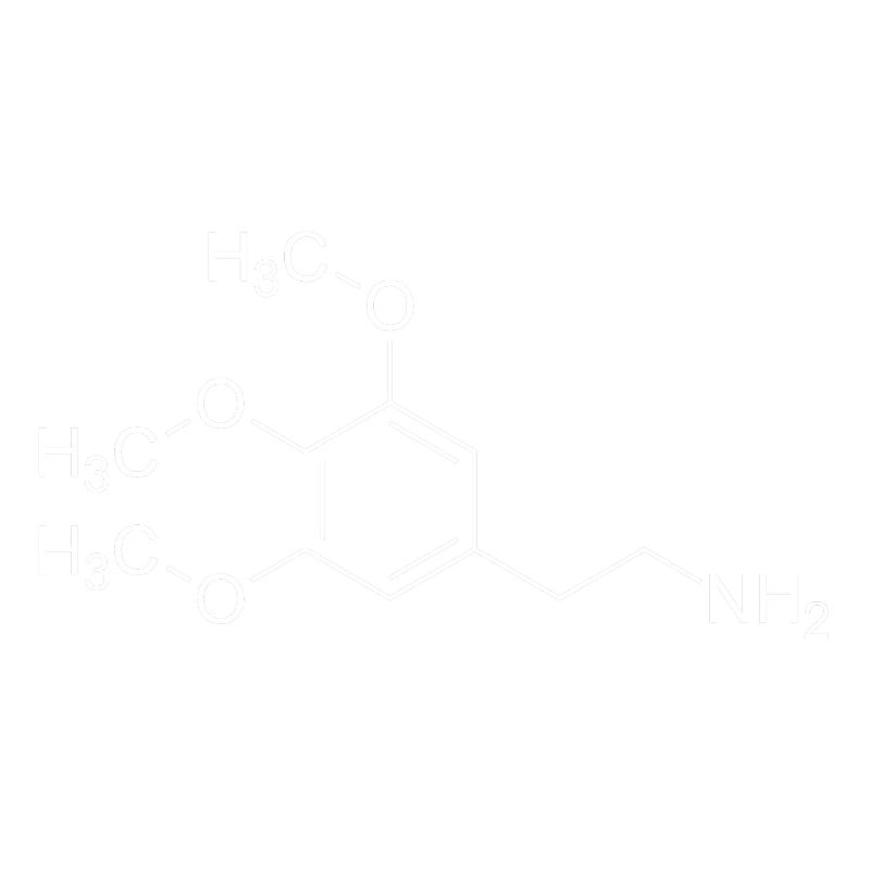 Formule structurale mescaline mescaline