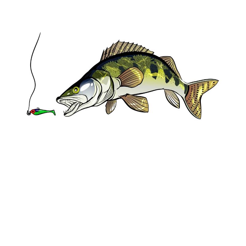 Predator Angler Shirt - Zander - Baitfish