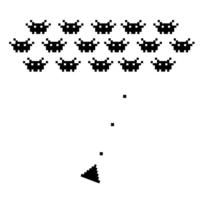 retro pixel monster