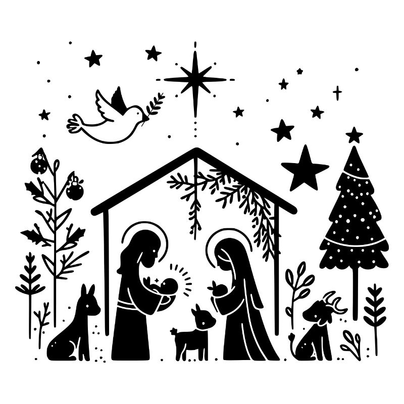 Weihnachtskrippe