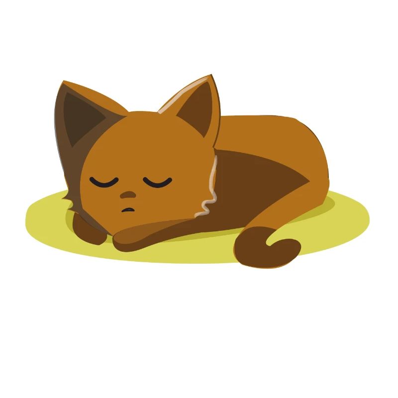 Sleeping Cap Cat