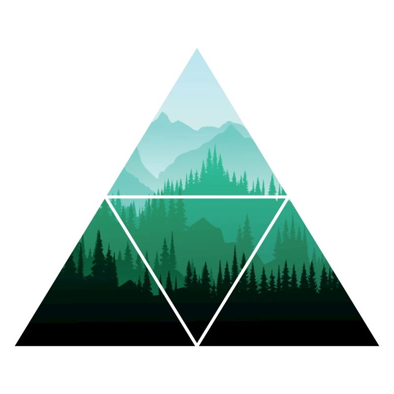 Arbre Triangle Forêt