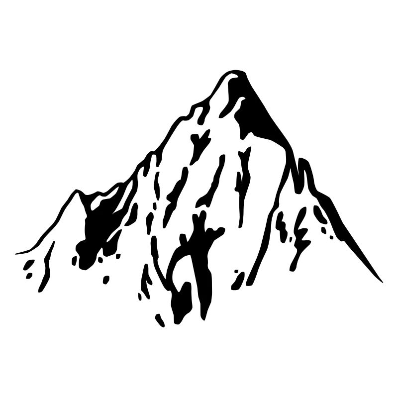 Felsiger Berggipfel