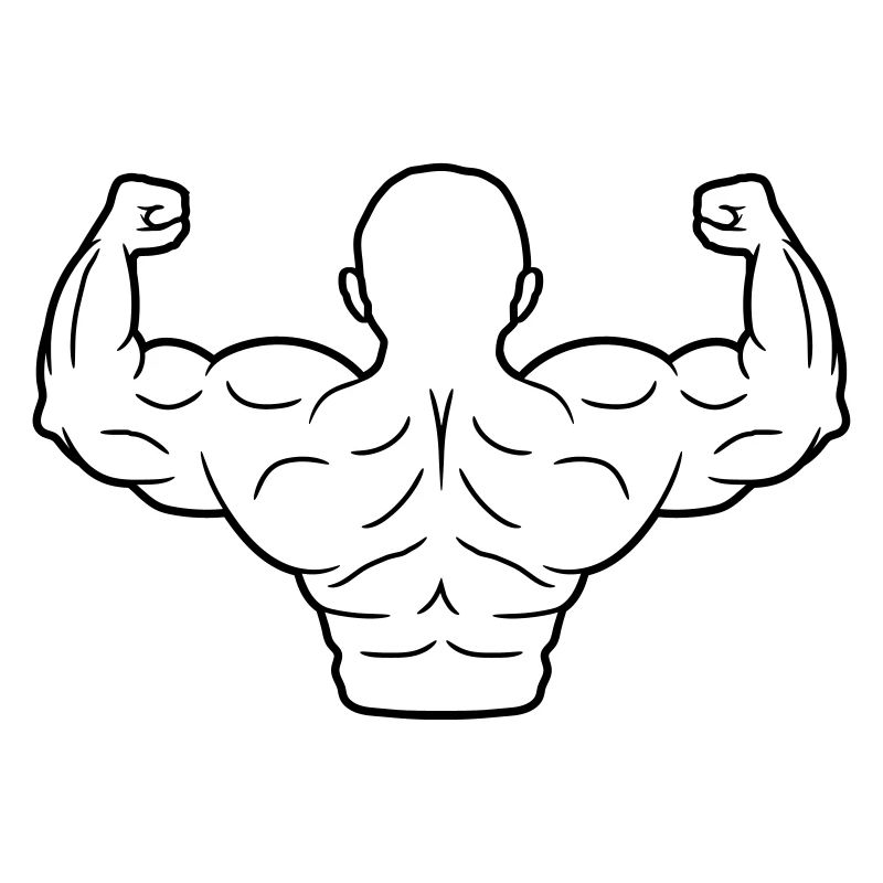 Strong poor bald head