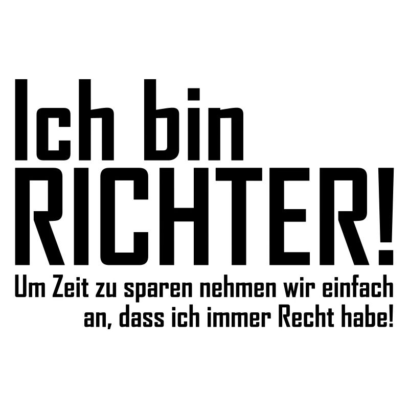 ich bin richter