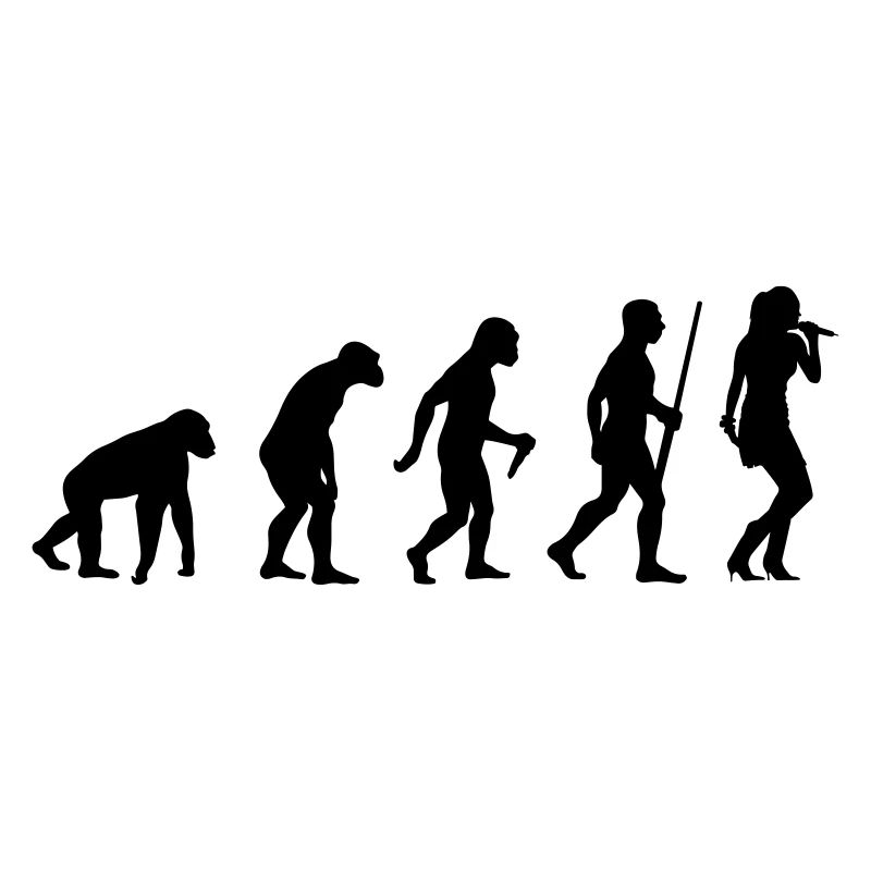 L'évolution du chanteur