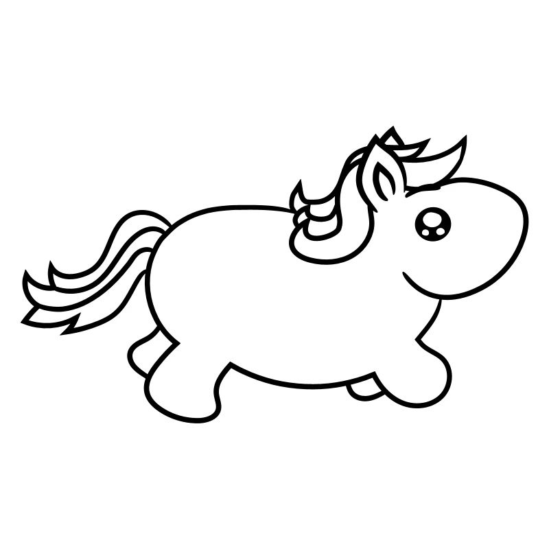 peu grosse graisse douce mignon bébé poney cheval
