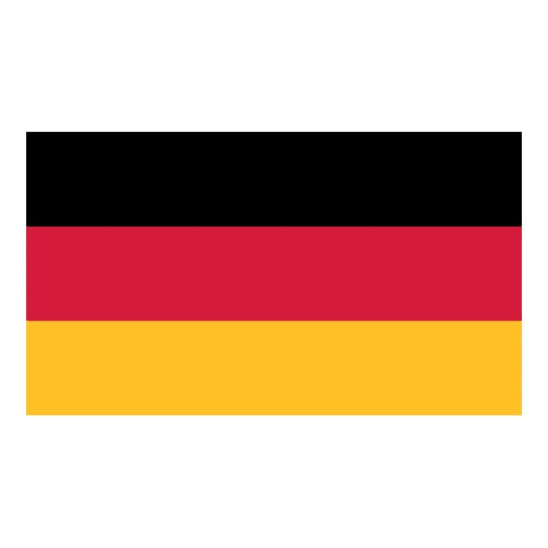 Germany Flag Black Red Gold
