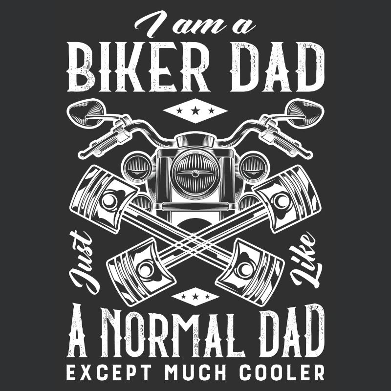 Biker Dad, Cool Motorcycle Father
