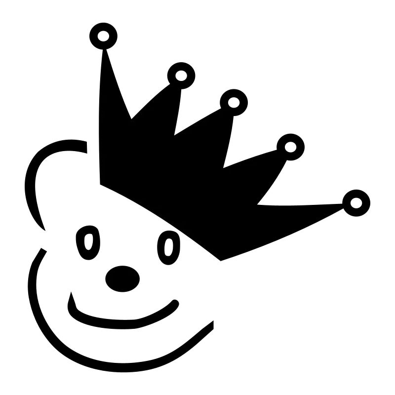 Bär mit Krone
