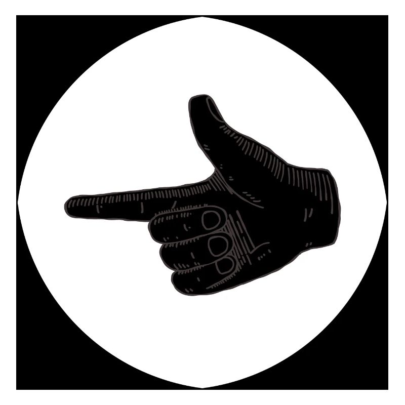 Transparent circle with black edges