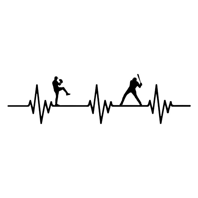 Baseball Baseball Player Heartbeat