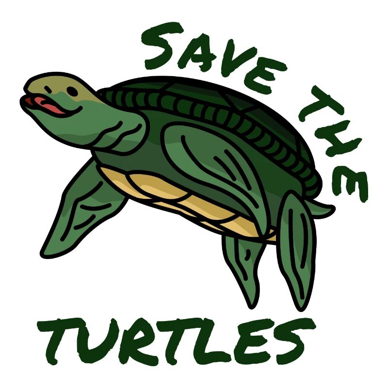 Save the turtles Help quote Environment Plastic