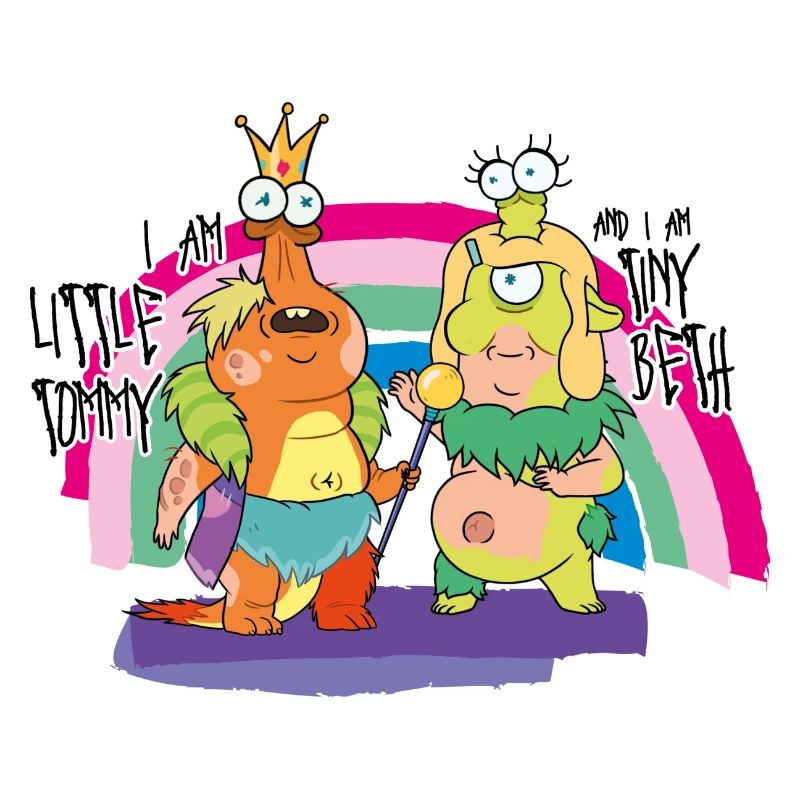 Rick and Morty Little Tommy und Tiny Beth