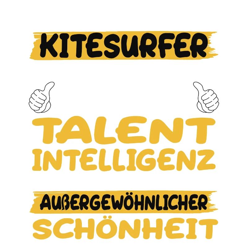 Kitesurfer ein Paradebeispiel Kitesurfen