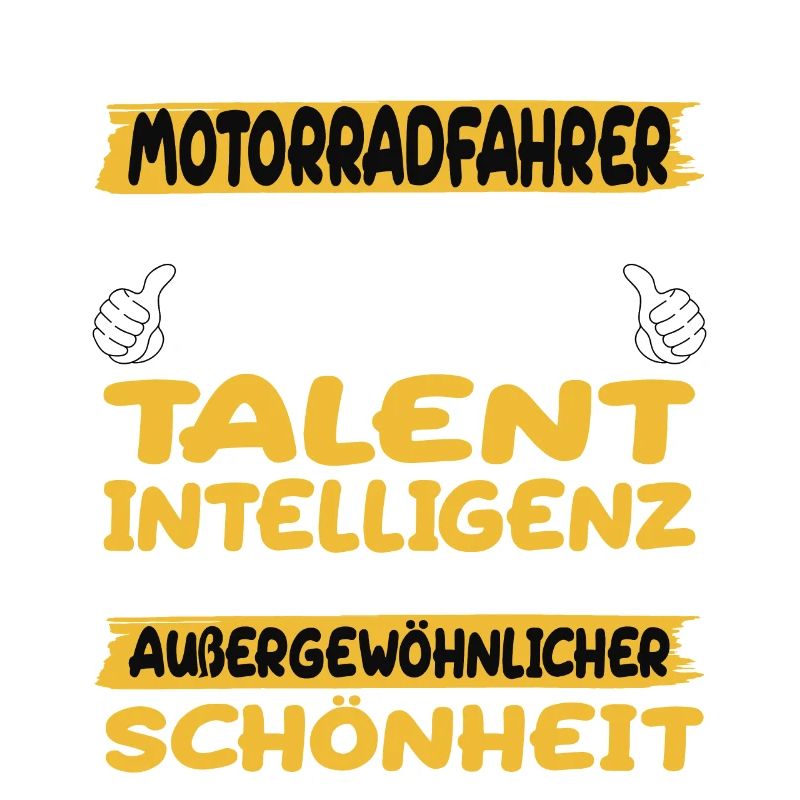 Motorradfahrer ein Paradebeispiel Motorrad