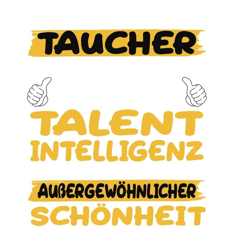 Taucher ein Paradebeispiel Tauchen