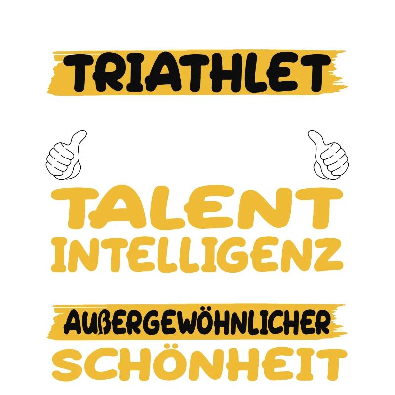 Triathlet ein Paradebeispiel Triathlet