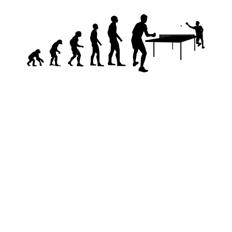 Evolution Table Tennis Player Gift