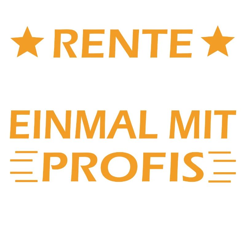 Rente 2023 Einmal Mit Profis War Einmal