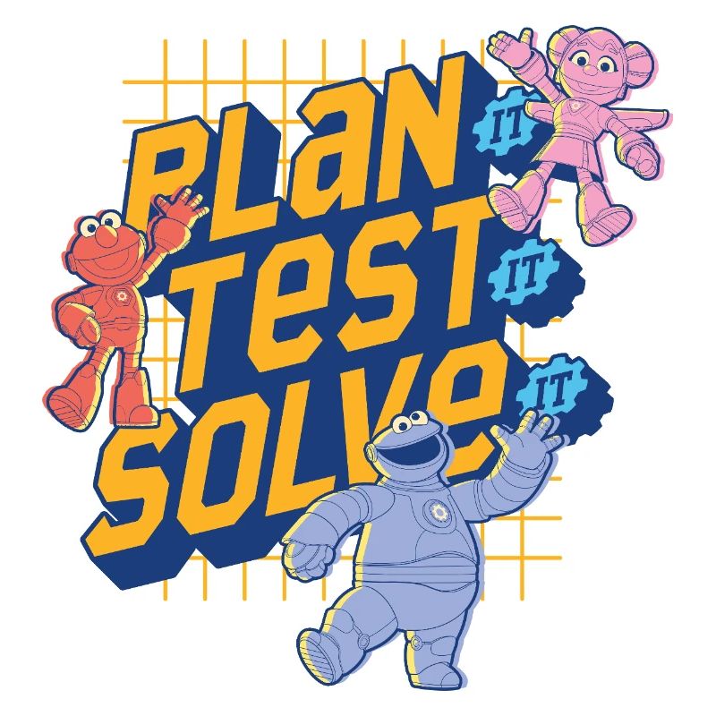 Mecha Builders Team Plan It, Test It, Solve It