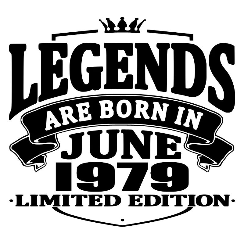 Legends are born in june 1979