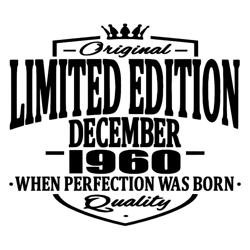 Edition limitée décembre 1960