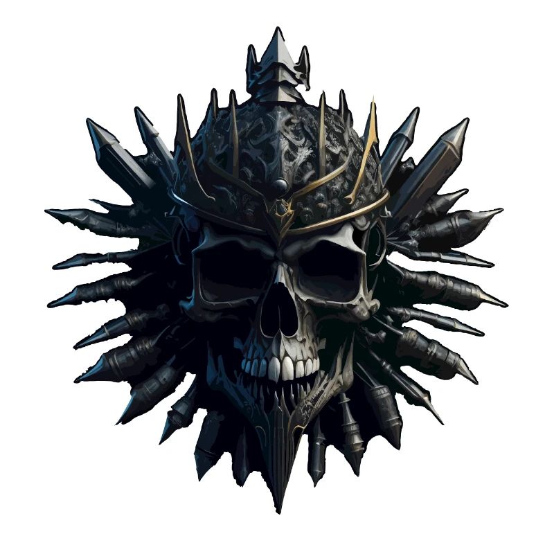 WIKINGER SCHÄDEL I SKULL DESIGN