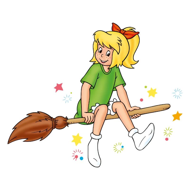 Bibi Blocksberg on mashed potatoes witch stars