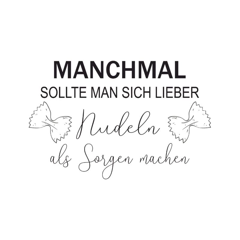 Nudeln machen Nudel Sorgen kochen Geschenkidee