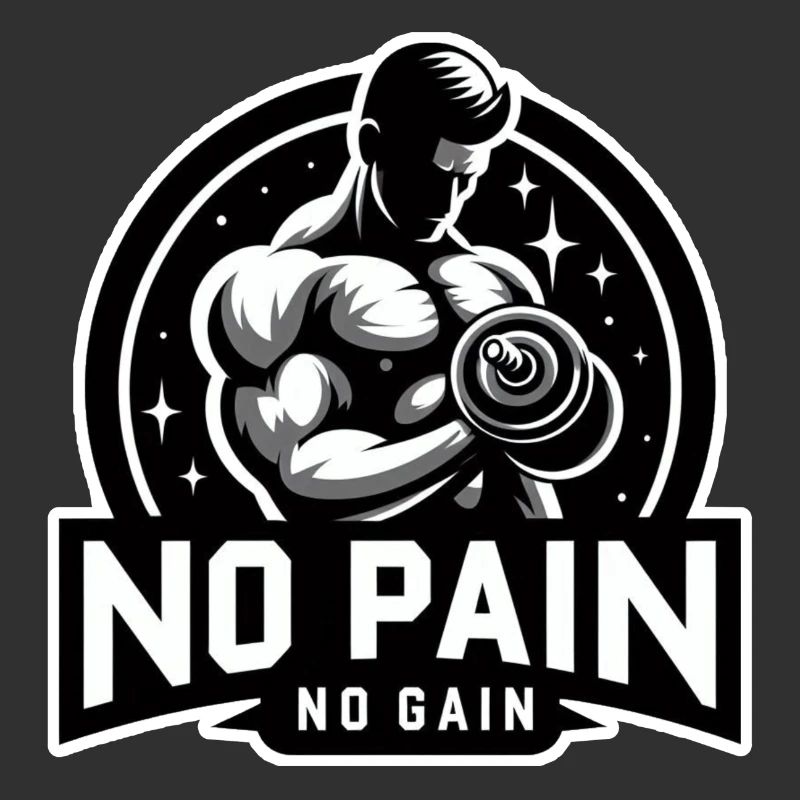 PAS DE DOULEUR - PAS DE GAİN - FORME PHYSIQUE - MOTIVATION - DEVISE