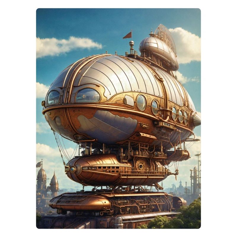 Dirigeable Steampunk 1.2