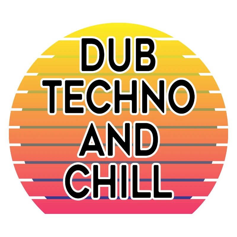Dub Techno And Chill | Retro Sunset Ambient Techno