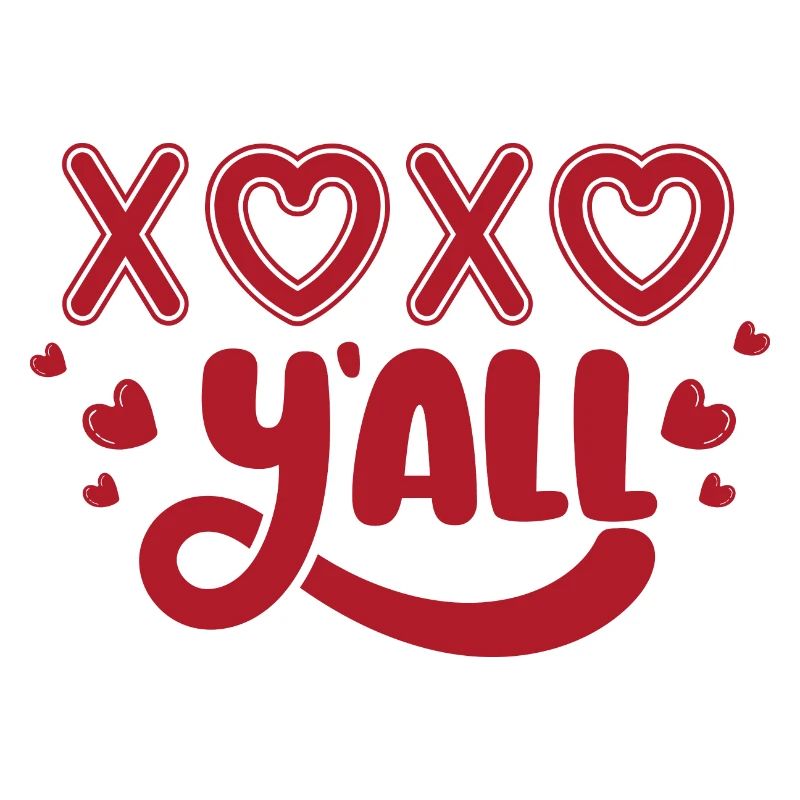 Love and Joy Heart Pattern Design