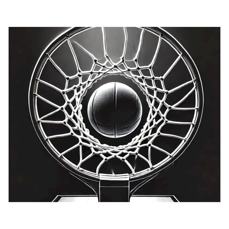 "Basketball Mouse Pad - Action and Precision"