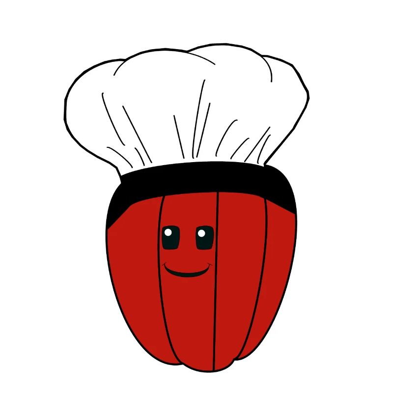 Chef's Hat, Pepper, Pod, Vegetables