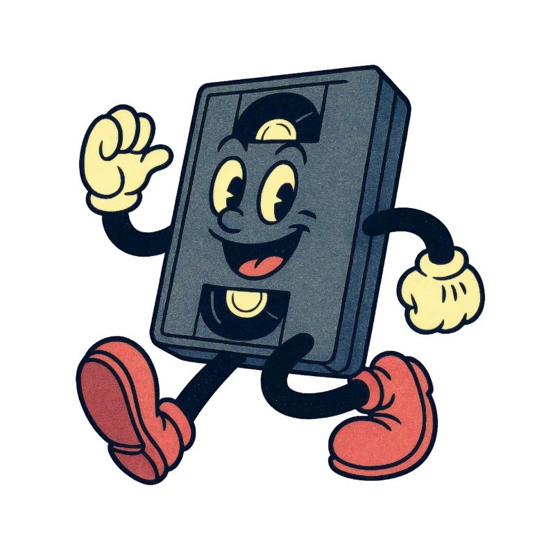 Cassette VHS heureuse