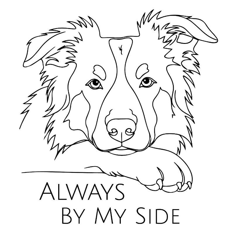 Australian Shepherd Always By My Side