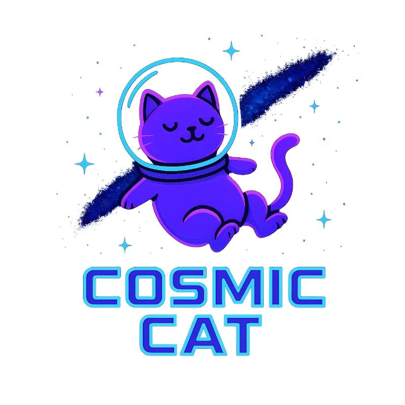 Kosmische Katze Neon