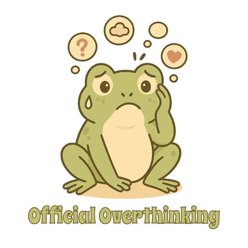 Thoughtful Frog – Overthinking Design