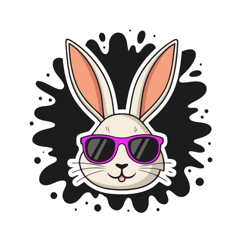 Chic Rabbit Lila Brille