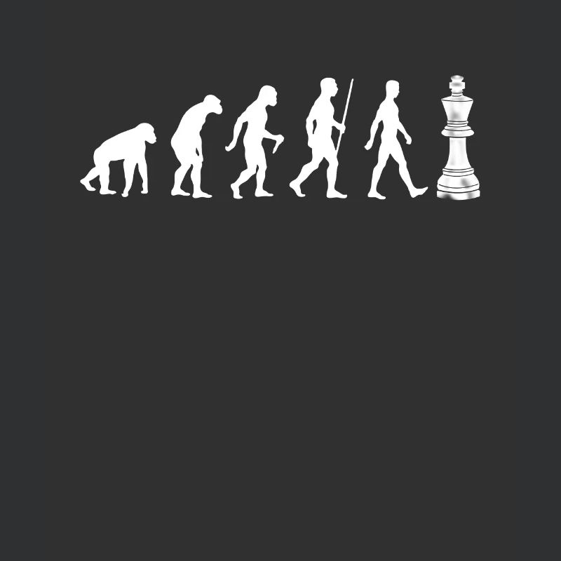 Chess Evolution Chess Player Board Game Gift