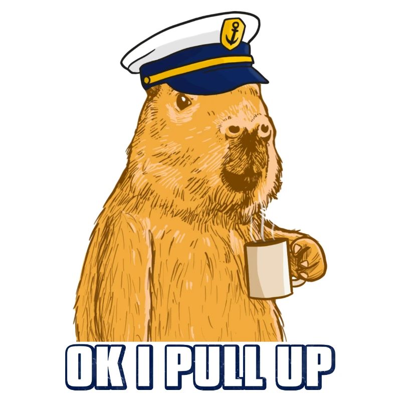 Captain Capybara Ok i Pull Up