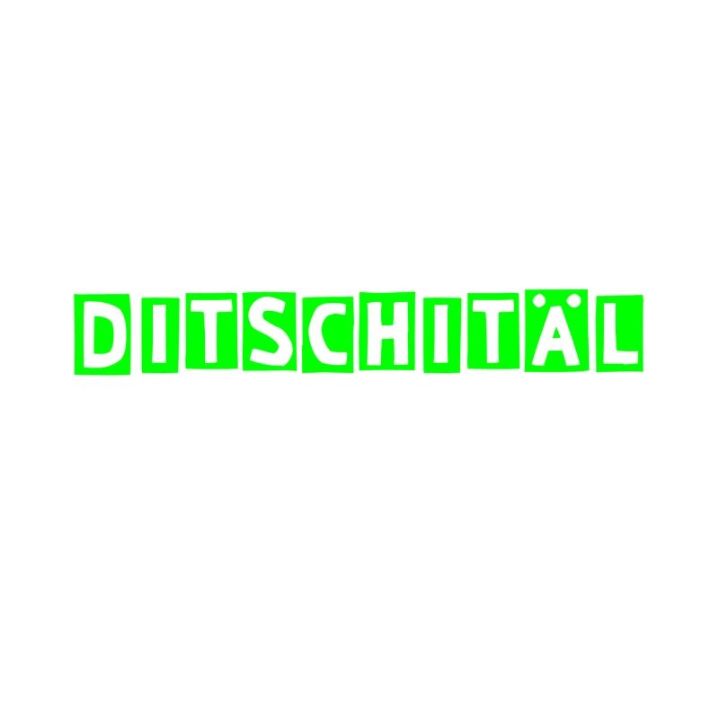 Ditschitäl! TShirts pour les nerds et la numérisation