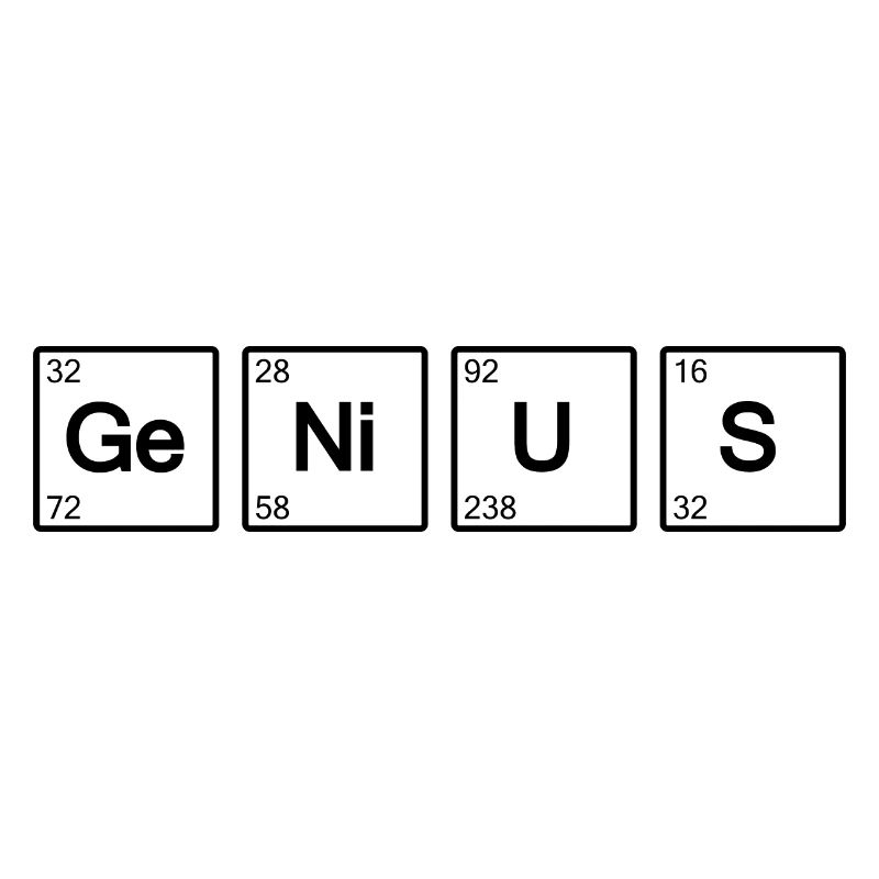 Genius Geek science (White)